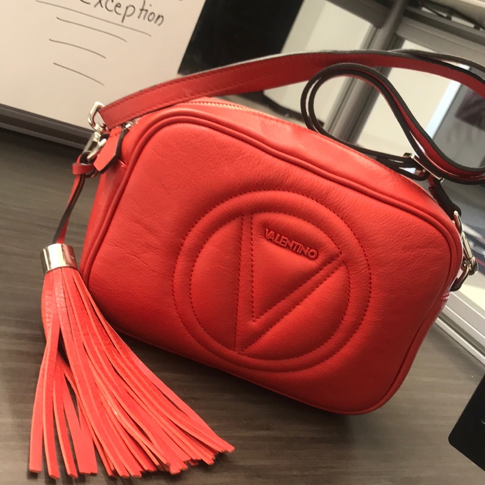 Genuine Leather Valentino Crossbody